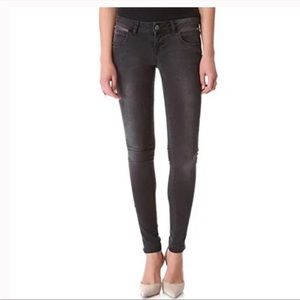 Anine Bing Moto Skinny Leg Jeans